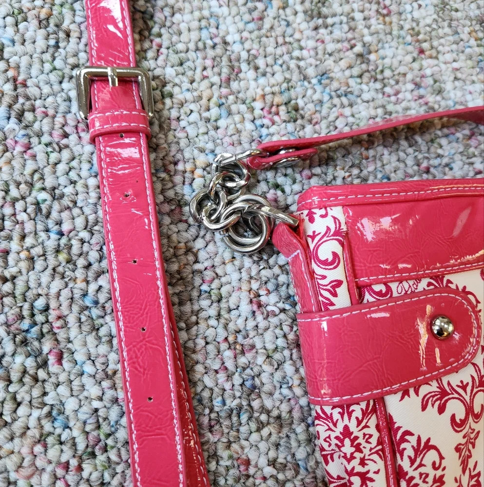 FLAUNT By Faith Nicole Pink Fuchsia PURSE Bag
